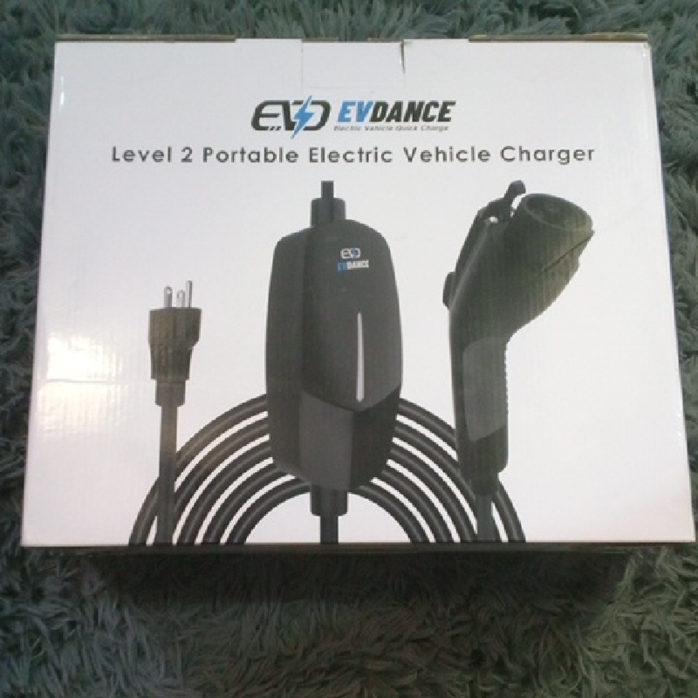 Black Level 2 Portable Electric Vehicle Charger